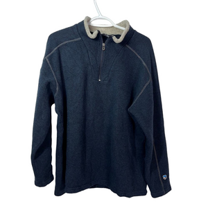 Kuhl Men's "Alfpaca"‎ Fleece 1/4 Zip Pullover Size XXL. EUC